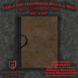 Ravaged Plains - Neoprene Battle Mat with Bag