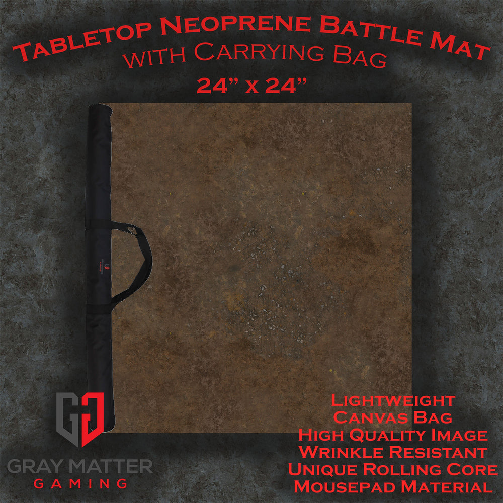 Ravaged Plains - Neoprene Battle Mat with Bag