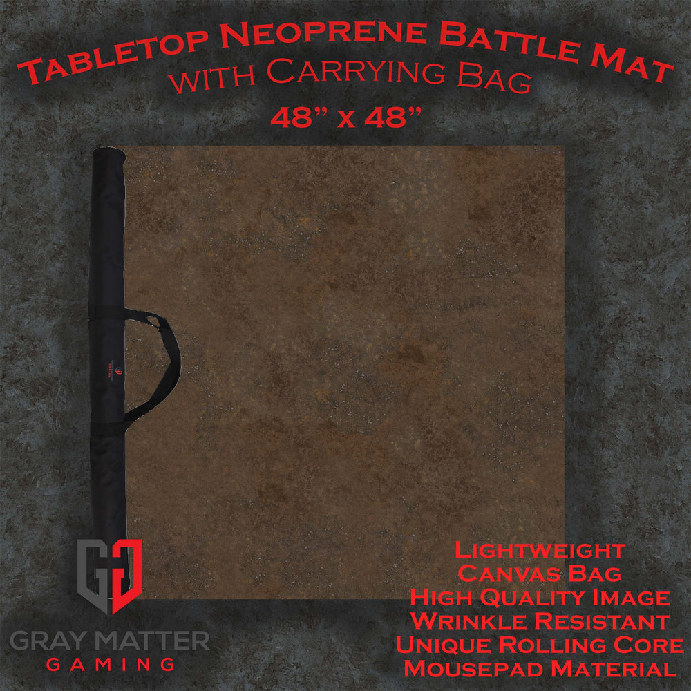 Ravaged Plains - Neoprene Battle Mat with Bag