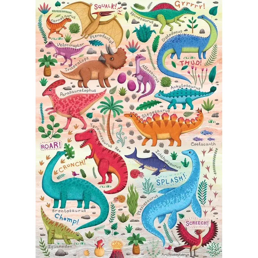 Rawr! 500 Piece Jigsaw Puzzle Cobble Hill (ONLINE ORDER ONLY)