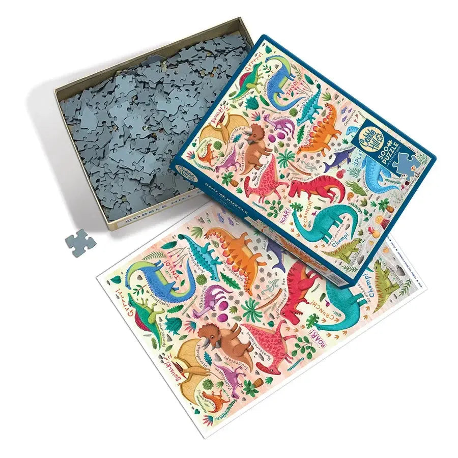 Rawr! 500 Piece Jigsaw Puzzle Cobble Hill (ONLINE ORDER ONLY)