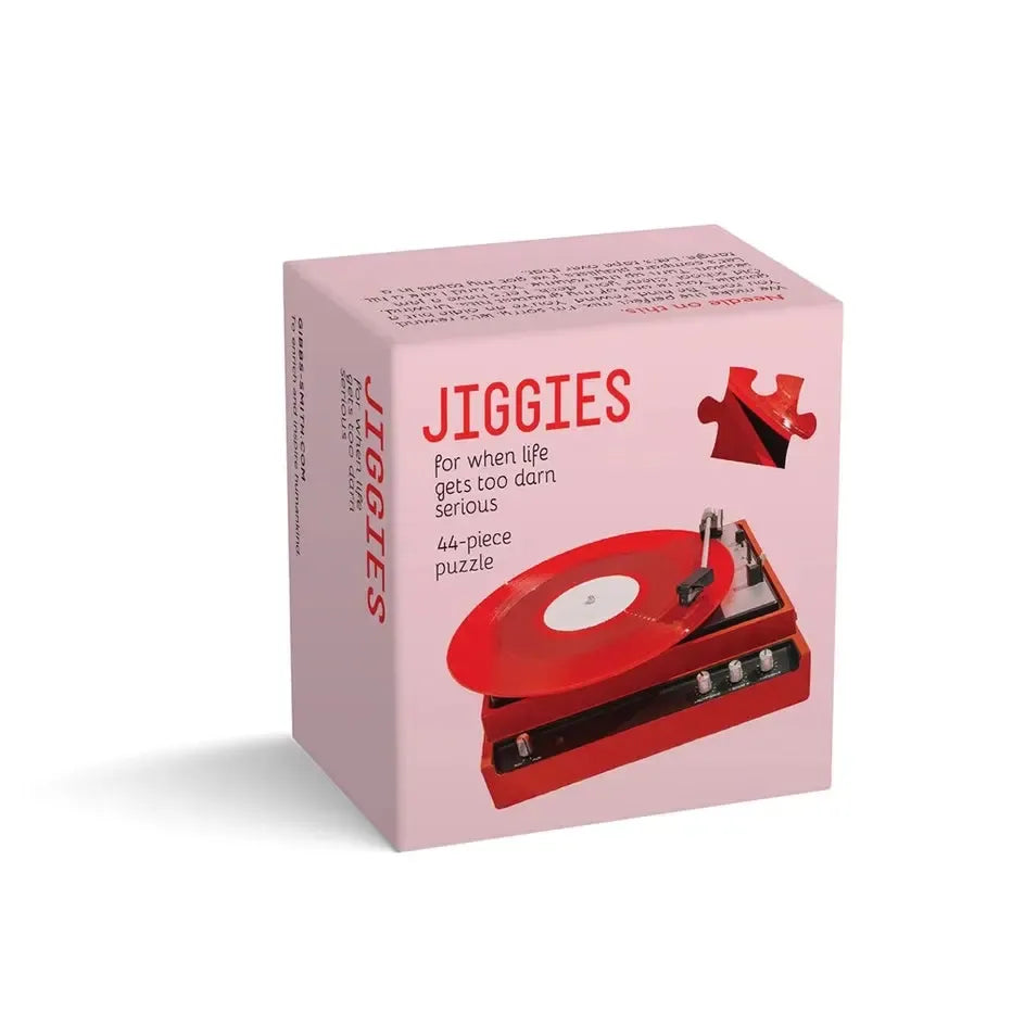 Record Player 44 Piece Mini Jigsaw Puzzle Gibbs Smith (ONLINE ORDER ONLY)