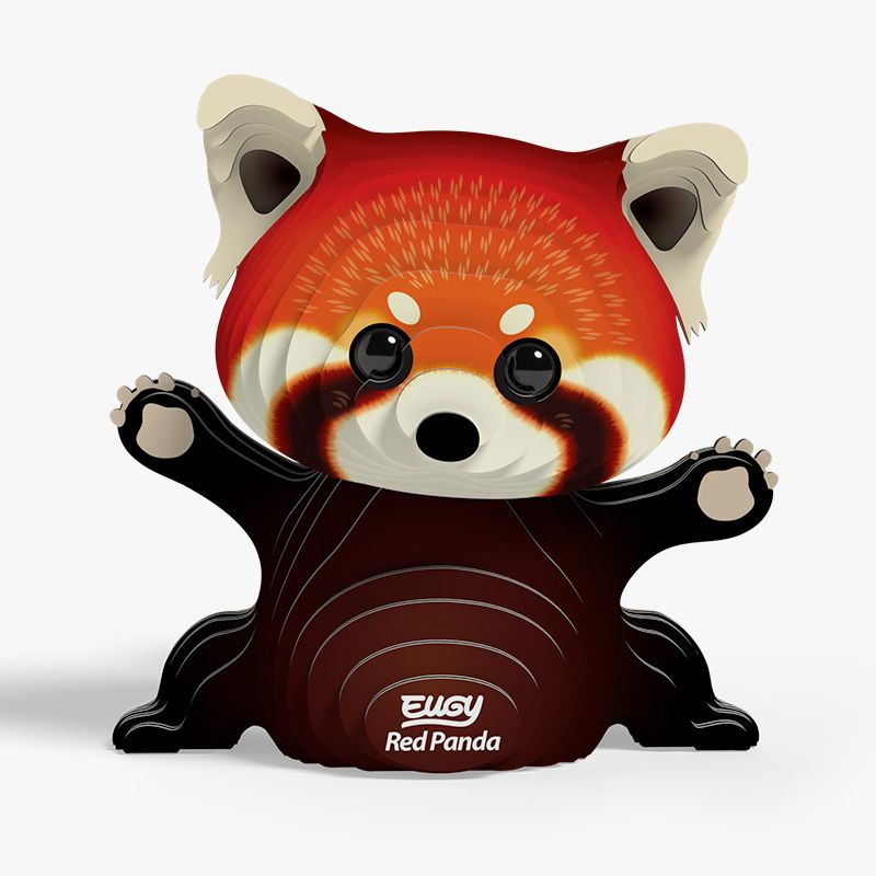 Red Panda 3D Cardboard Model Kit Eugy (ONLINE ORDER ONLY)