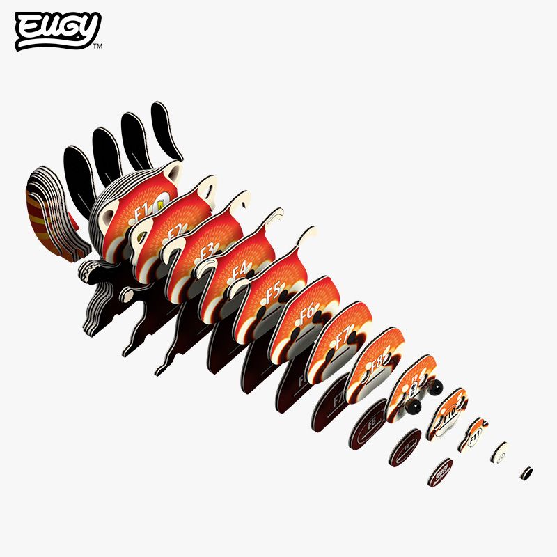 Red Panda 3D Cardboard Model Kit Eugy (ONLINE ORDER ONLY)