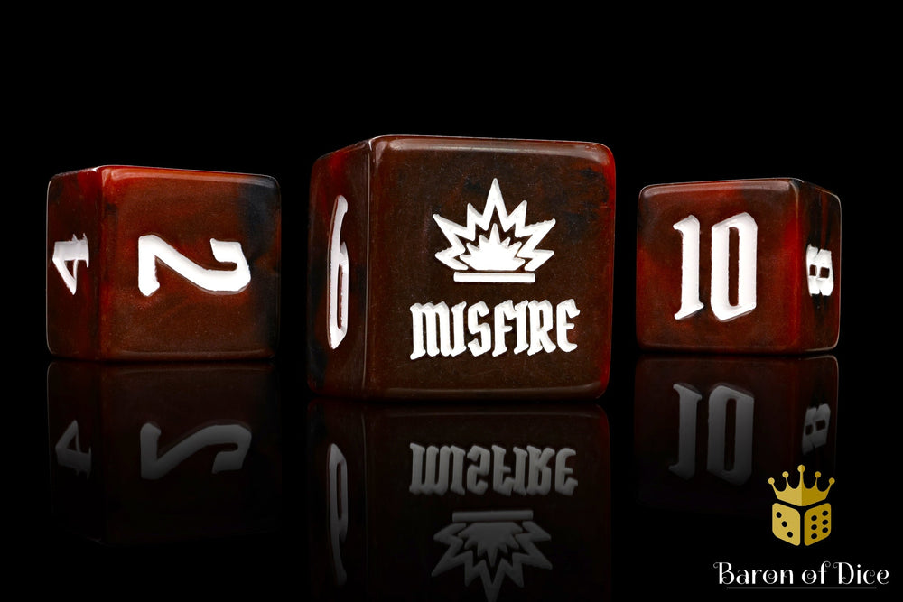 Red Chaos Artillery Dice (ONLINE ORDER ONLY)