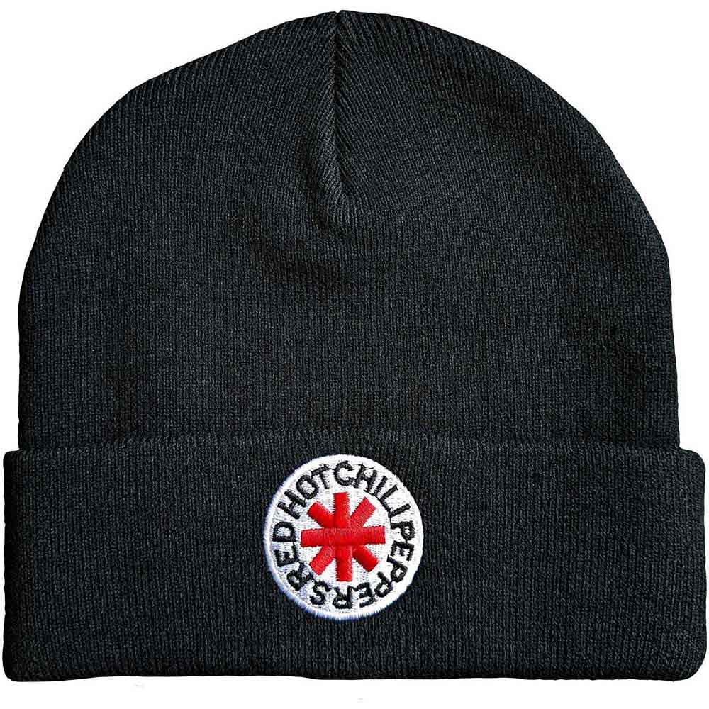 Red Hot Chili Peppers Band Logo Embroidered Beanie (Online Order Only)
