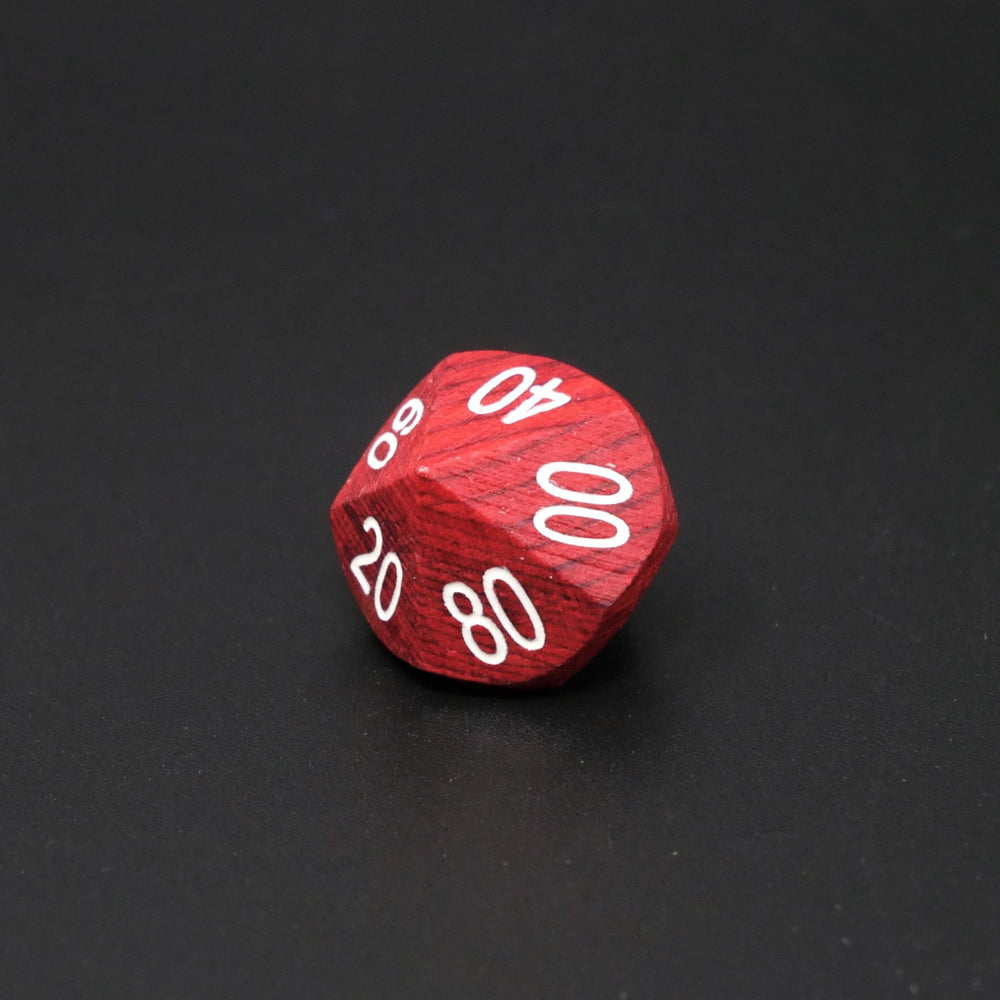 Redwood Forest - 7 Piece DnD Dice Set | Wood RPG Gaming Dice (ONLINE ORDER ONLY)