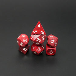 Redwood Forest - 7 Piece DnD Dice Set | Wood RPG Gaming Dice (ONLINE ORDER ONLY)