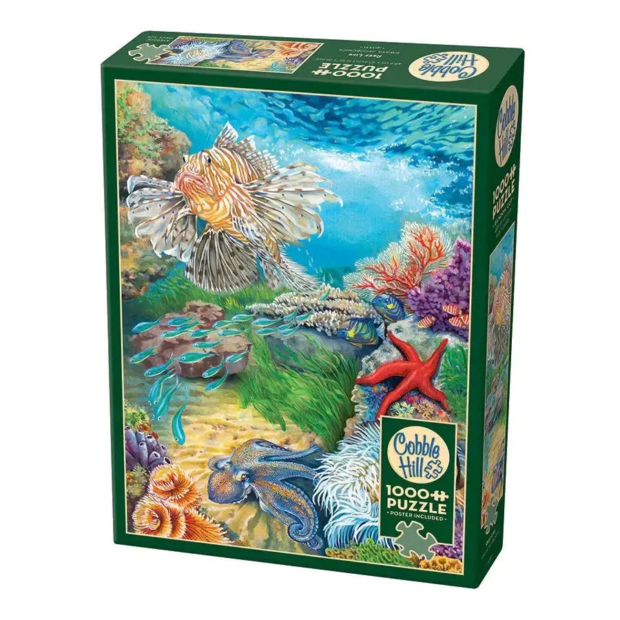 Reef Life 1000 Piece Jigsaw Puzzle Cobble Hill (ONLINE ORDER ONLY)