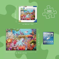 Reef Life 500 Large Piece Jigsaw Puzzle Ravensburger (ONLINE ORDER ONLY)