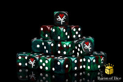 Reincarnate Dice - Red Rose (ONLINE ORDER ONLY)