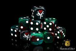 Reincarnate Dice - Red Rose (ONLINE ORDER ONLY)
