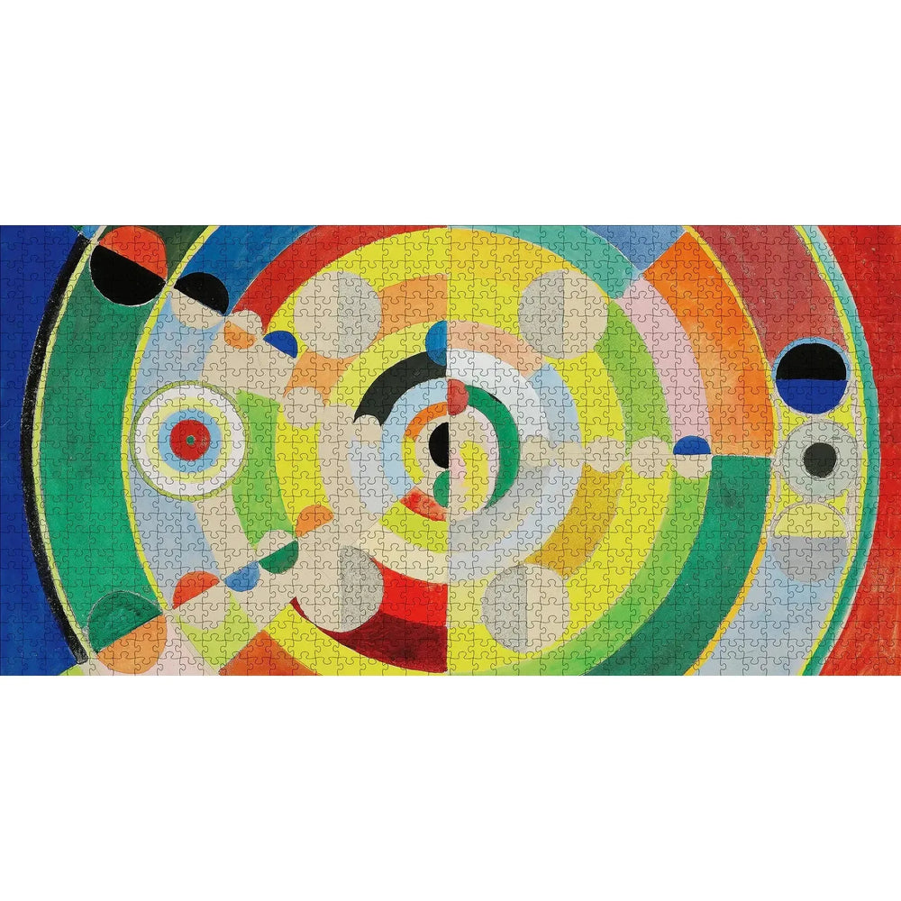 Relief-Disques by Robert Delaunay 1000 Piece Jigsaw Puzzle Pomegranate (ONLINE ORDER ONLY)