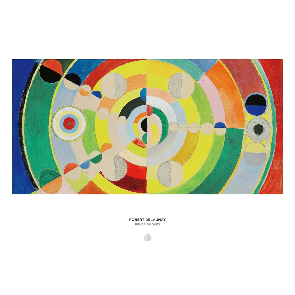 Relief-Disques by Robert Delaunay 1000 Piece Jigsaw Puzzle Pomegranate (ONLINE ORDER ONLY)