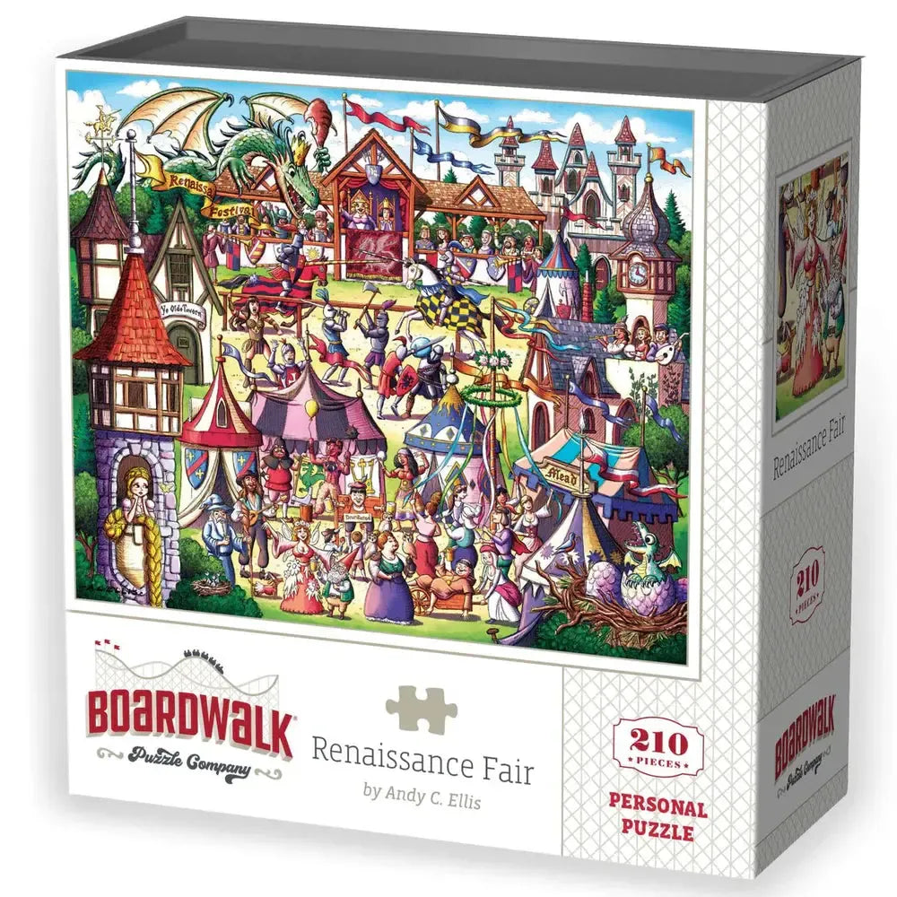 Renaissance Fair 210 Piece Jigsaw Puzzle Boardwalk (ONLINE ORDER ONLY)