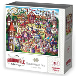 Renaissance Fair 210 Piece Jigsaw Puzzle Boardwalk (ONLINE ORDER ONLY)