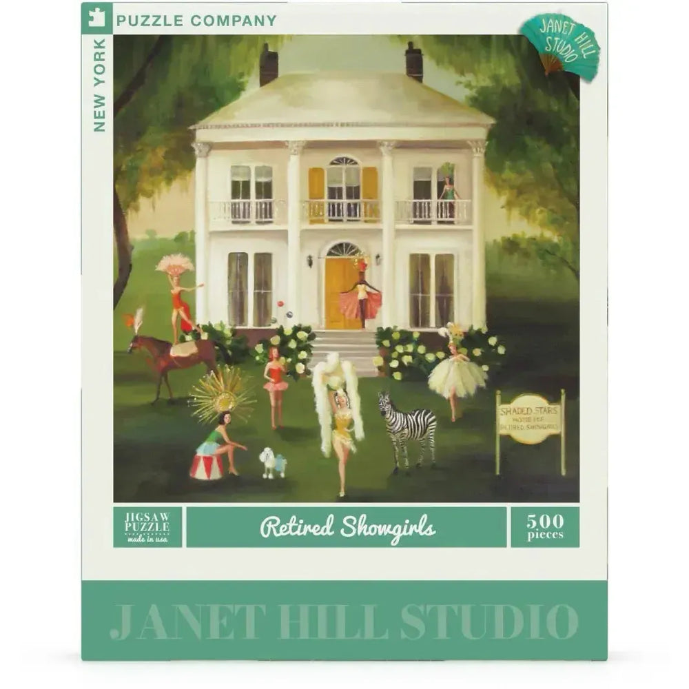 Retired Showgirls by Janet Hill 500 Piece Jigsaw Puzzle NYPC (ONLINE ORDER ONLY)