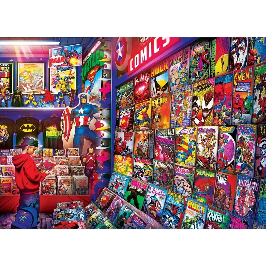 Retro Comic Bliss Pop Culture 1000 Piece Jigsaw Puzzle MasterPieces (ONLINE ORDER ONLY)