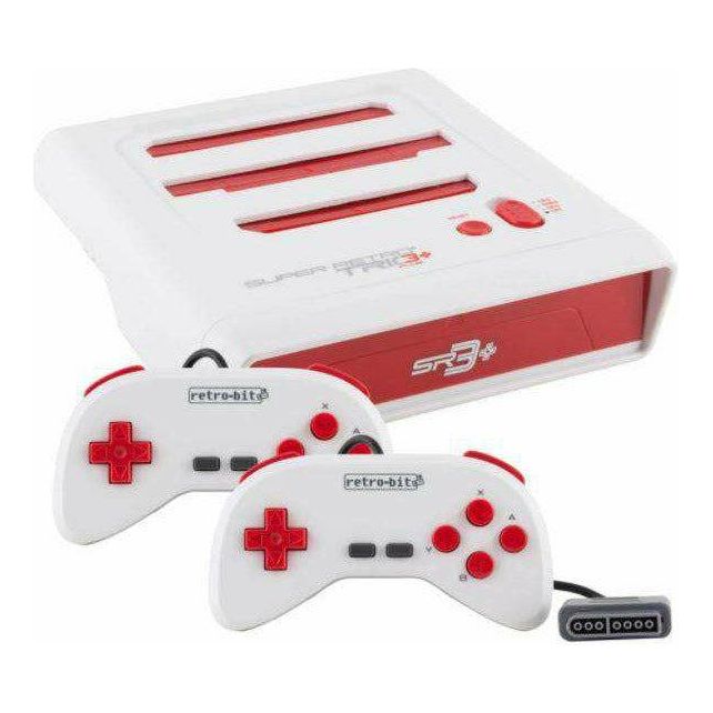 Retro-Bit Super Retro Trio HD Plus 720P 3 in 1 Console System (Online Order Only)