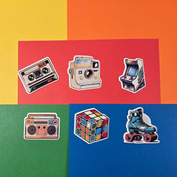 Retro 80's Stickers (ONLINE ORDER ONLY)