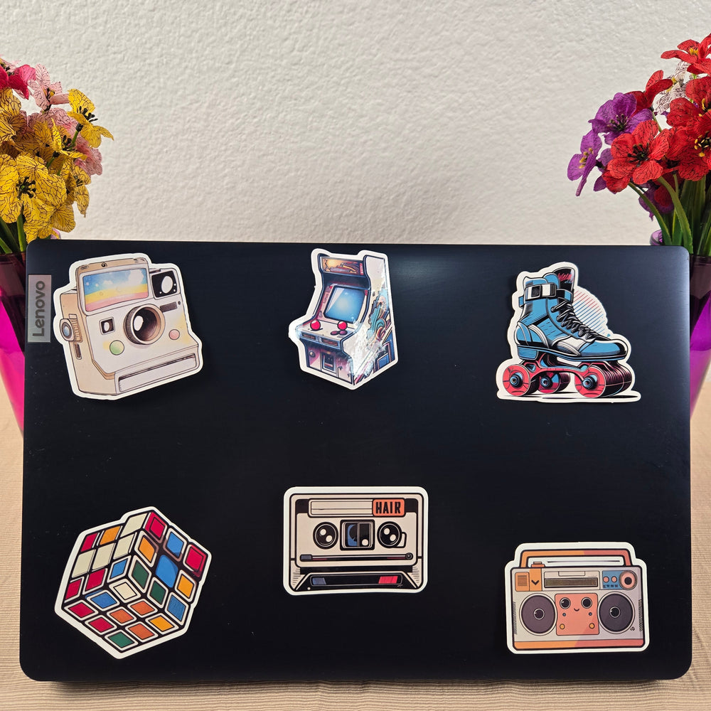 Retro 80's Stickers (ONLINE ORDER ONLY)