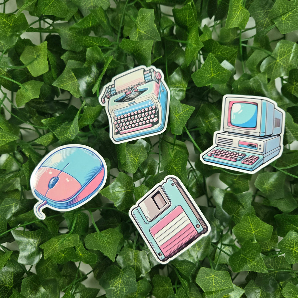 Retro Tech Stickers (ONLINE ORDER ONLY)