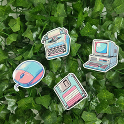 Retro Tech Stickers (ONLINE ORDER ONLY)