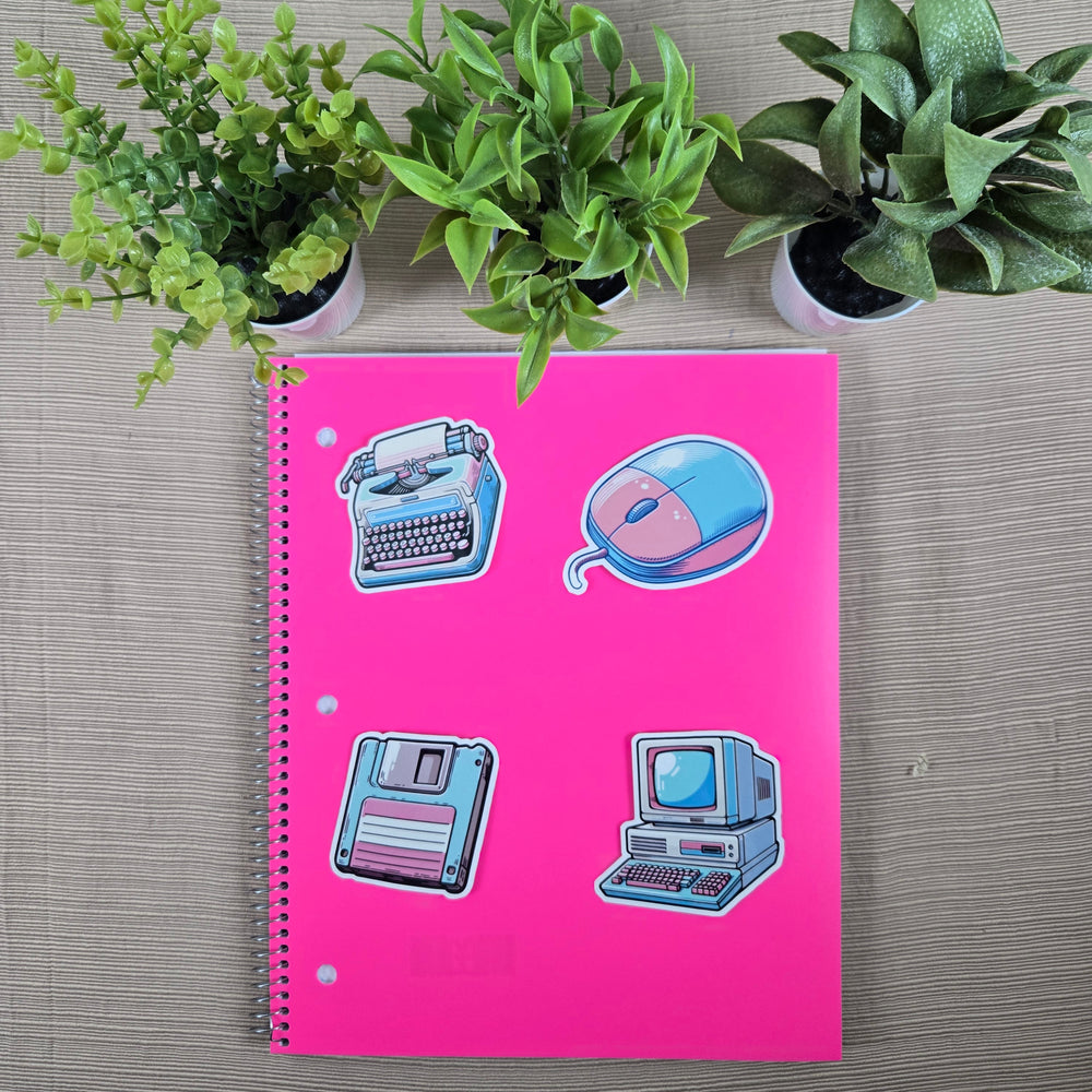 Retro Tech Stickers (ONLINE ORDER ONLY)