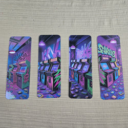 Retro Graffiti Arcade Bookmark (ONLINE ORDER ONLY)