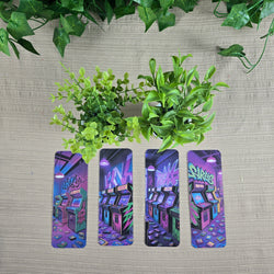 Retro Graffiti Arcade Bookmark (ONLINE ORDER ONLY)