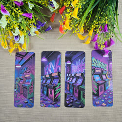 Retro Graffiti Arcade Bookmark (ONLINE ORDER ONLY)