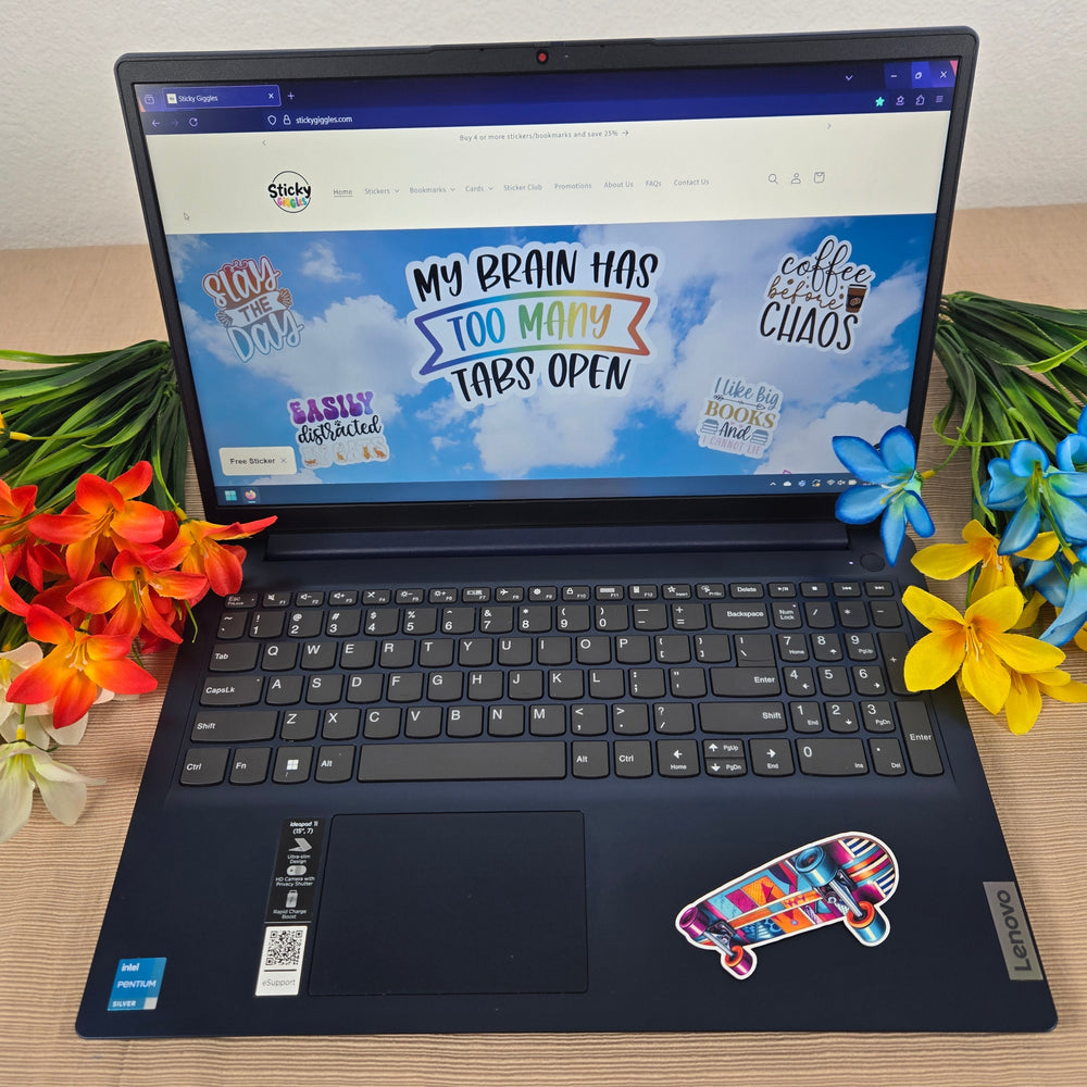 Fun Retro Stickers (ONLINE ORDER ONLY)
