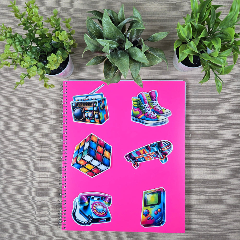 Fun Retro Stickers (ONLINE ORDER ONLY)