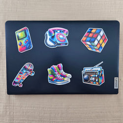 Fun Retro Stickers (ONLINE ORDER ONLY)