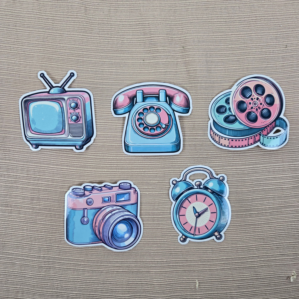 Retro Tech 2 Stickers (ONLINE ORDER ONLY)