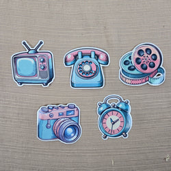 Retro Tech 2 Stickers (ONLINE ORDER ONLY)