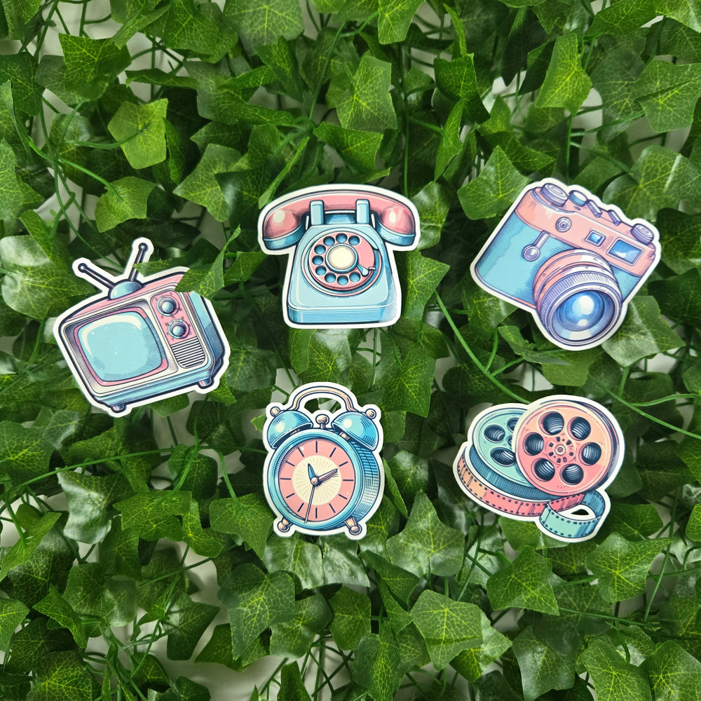 Retro Tech 2 Stickers (ONLINE ORDER ONLY)