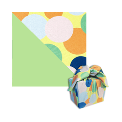 Set of 3 (S, L, XL) Reusable Cloth Furoshiki Gift Wrap | Polka Dot & Deep Blue (ONLINE ORDER ONLY)