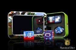 Revolution - Bloody Football Dice (Set of 7) (ONLINE ORDER ONLY)