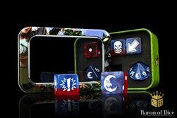 Revolution - Bloody Football Dice (Set of 7) (ONLINE ORDER ONLY)