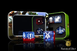 Revolution - Bloody Football Dice (Set of 7) (ONLINE ORDER ONLY)