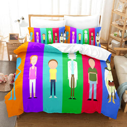 Rick and Morty Cosplay Bedding Sets Quilt Covers Without Filler (Online Order Only)