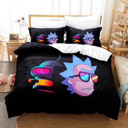 Rick and Morty Cosplay Bedding Sets Quilt Covers Without Filler (Online Order Only)