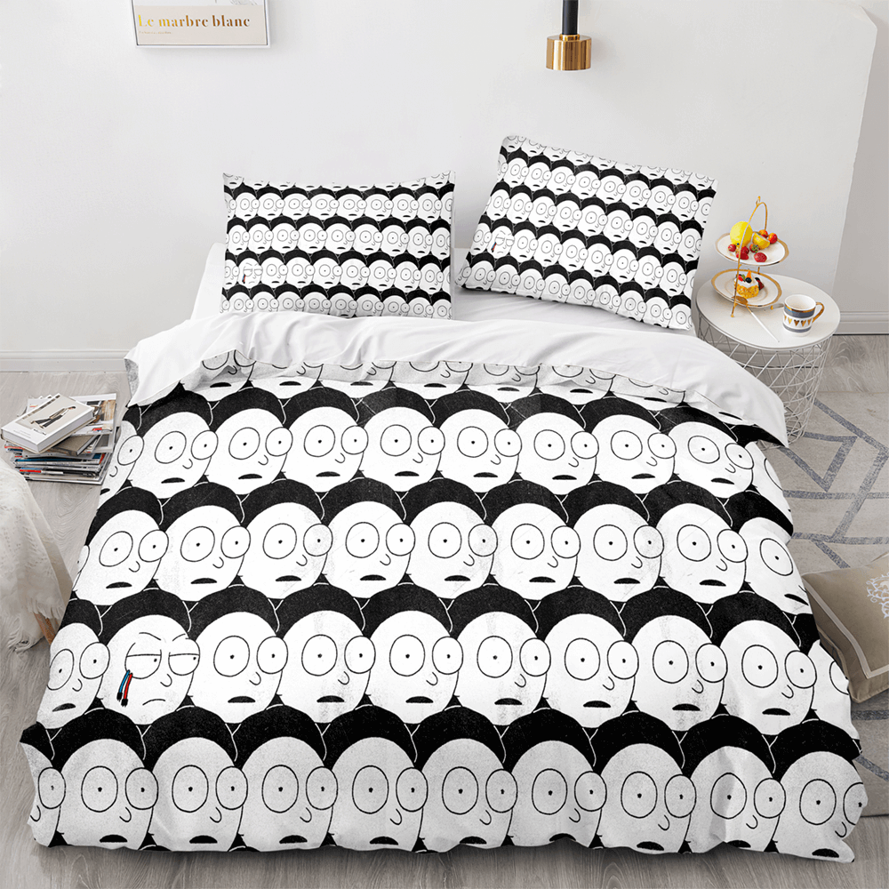 Rick and Morty Cosplay Bedding Sets Quilt Covers Without Filler (Online Order Only)