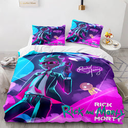Rick and Morty Cosplay Bedding Sets Quilt Covers Without Filler (Online Order Only)
