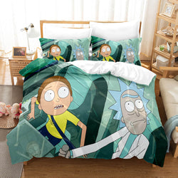 Rick and Morty Cosplay Bedding Sets Quilt Covers Without Filler (Online Order Only)