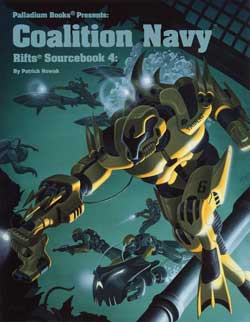 Rifts Sourcebook 4: Coalition Navy (ONLINE ORDER ONLY)