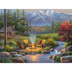 Riverside Livingroom 750 Piece Jigsaw Puzzle Ravensburger (ONLINE ORDER ONLY)