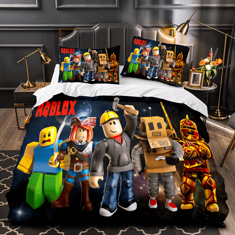 Roblox Bedding Set Quilt Cover Bed Without Filler (Online Order Only)