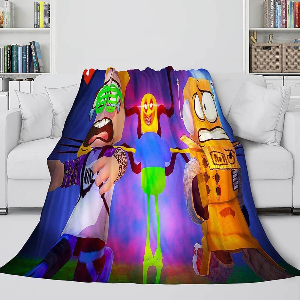 Roblox Blanket Flannel Fleece Blanket (Online Order Only)